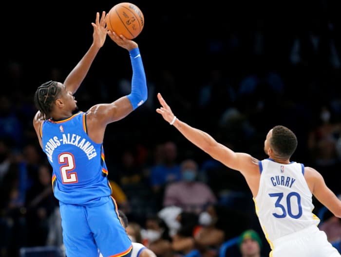 Shai Gilgeous-Alexander, Steph Curry